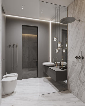 Glass Alabaster Pendant Lamp - Zonesus