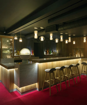 Glass Alabaster Pendant Lamp - Zonesus