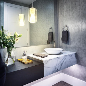 Glass Alabaster Pendant Lamp - Zonesus