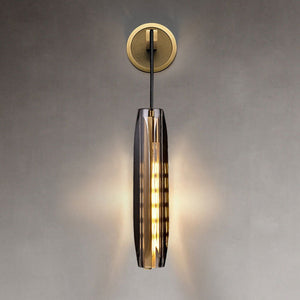 Crystal Pendant Shad Wall Sconce For Dinner Room - Zonesus