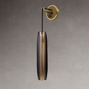 Crystal Pendant Shad Wall Sconce For Dinner Room - Zonesus