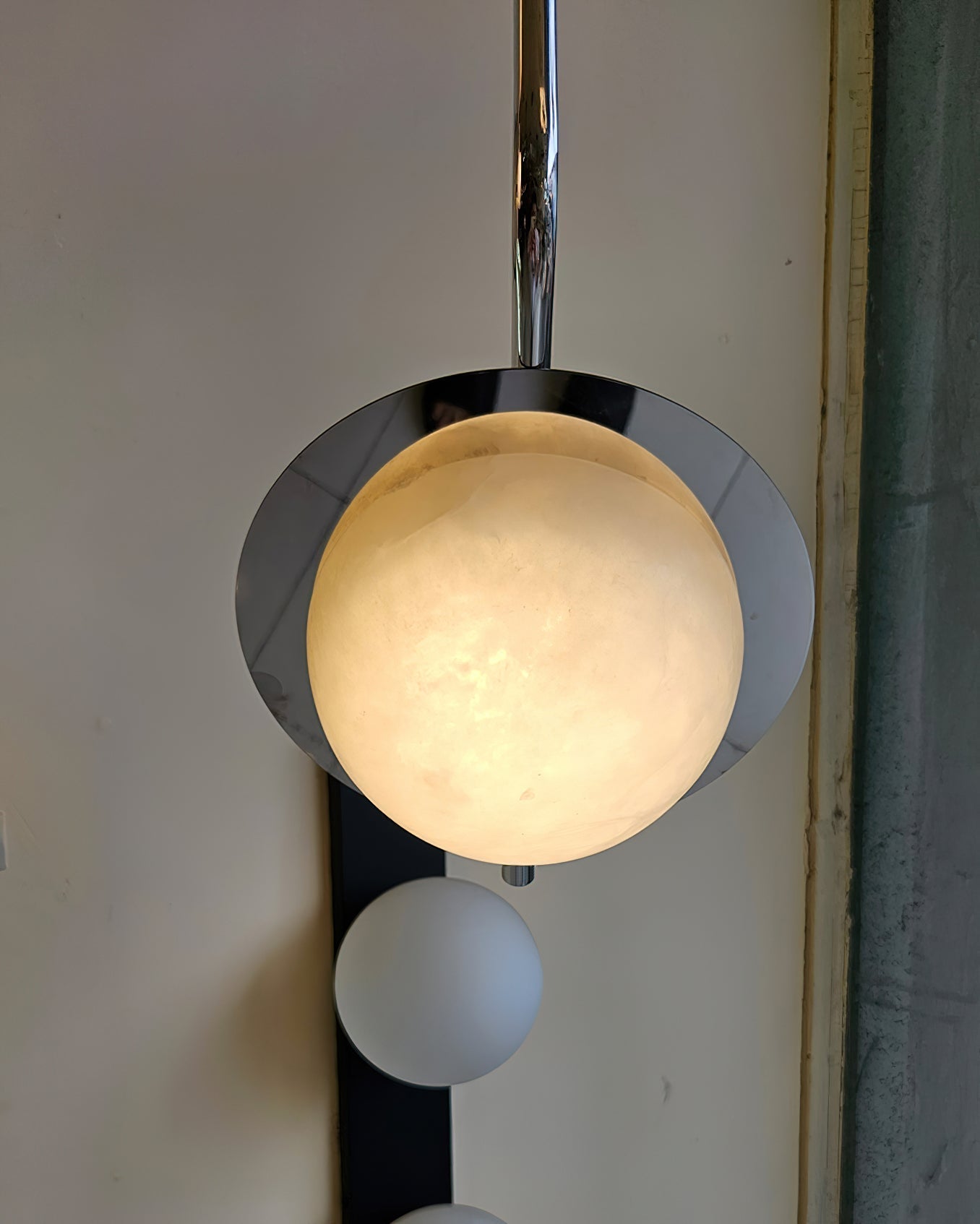 Chic Luminance Alabaster Pendant Light - Zonesus