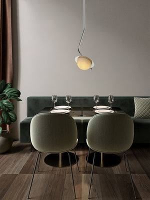 Chic Luminance Alabaster Pendant Light - Zonesus