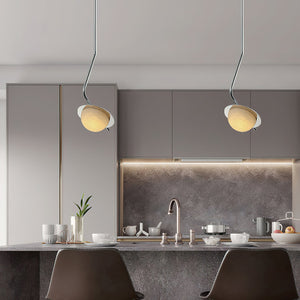 Chic Luminance Alabaster Pendant Light - Zonesus