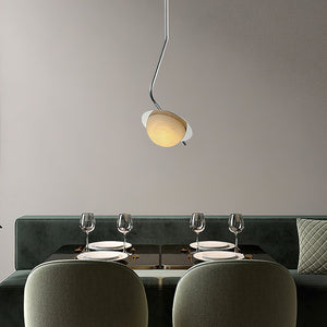 Chic Luminance Alabaster Pendant Light - Zonesus