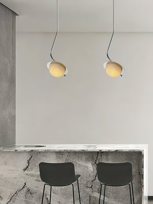 Chic Luminance Alabaster Pendant Light - Zonesus