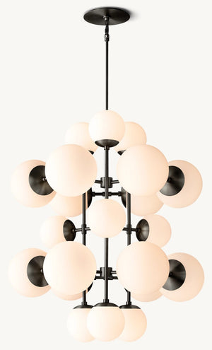 Modere Tall Chandelier - Zonesus