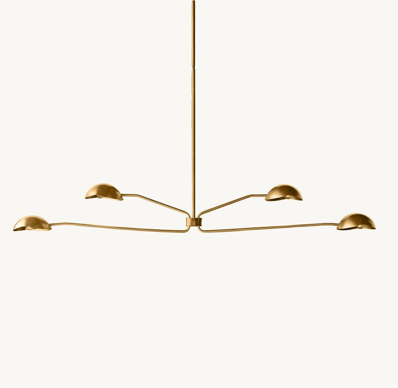Convessi Linear Chandelier 72" - Zonesus