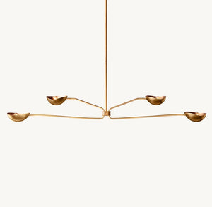 Convessi Linear Chandelier 72" - Zonesus