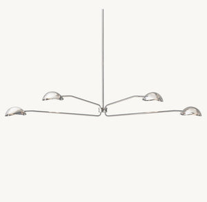 Convessi Linear Chandelier 72" - Zonesus