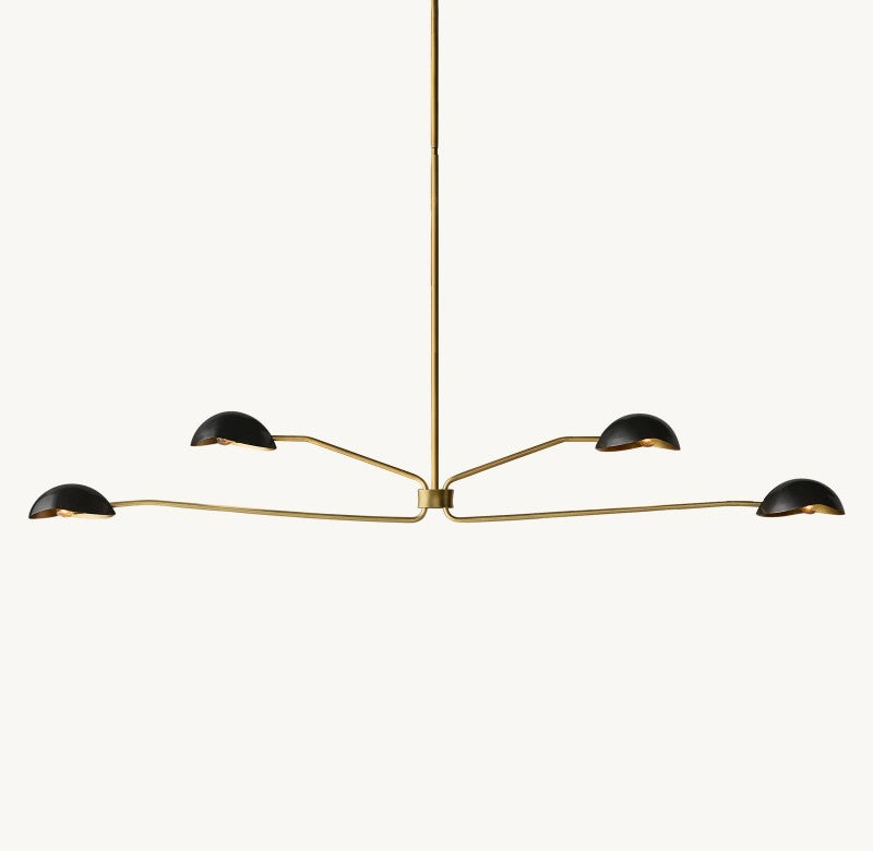 Convessi Linear Chandelier 72" - Zonesus