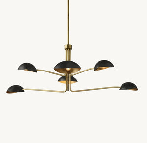 Convessi Round Chandelier 60" - Zonesus