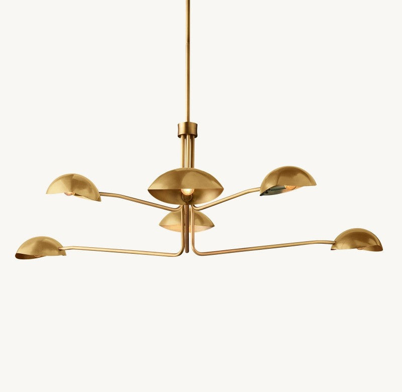 Convessi Round Chandelier 60" - Zonesus
