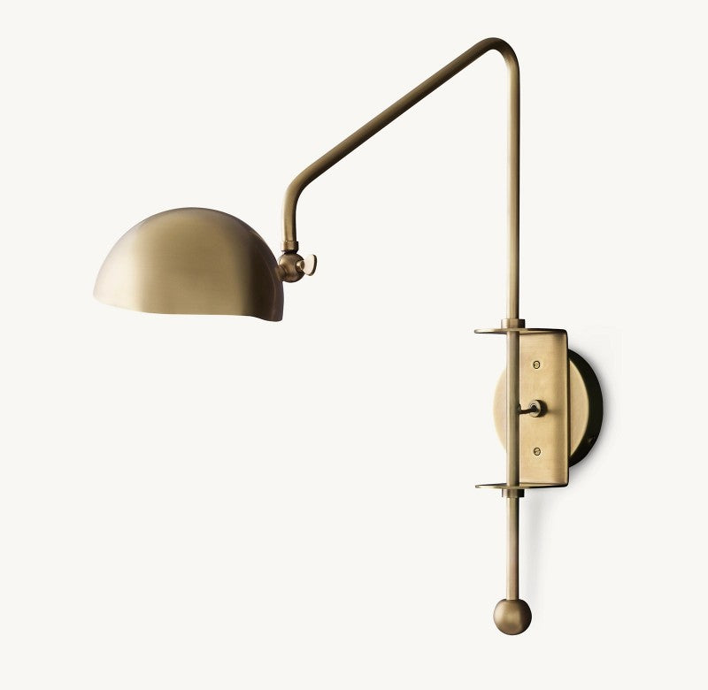 Convessi Swing-Arm Sconce - Zonesus