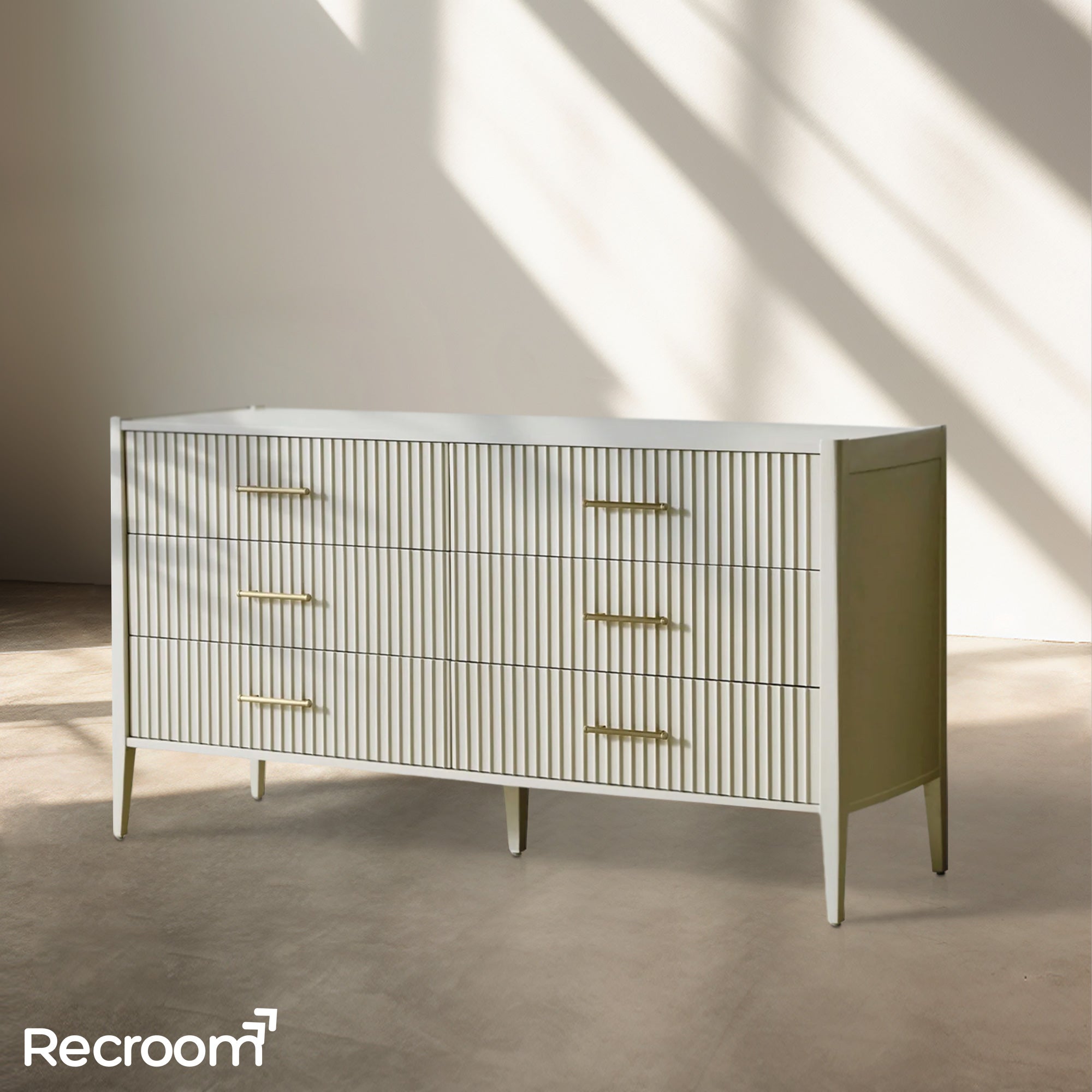 Louisa 6-Drawer Dresser - Zonesus