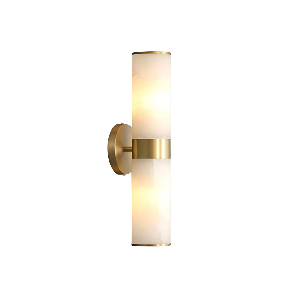 Crestmoor Alabaster Vanity Sconce - Zonesus