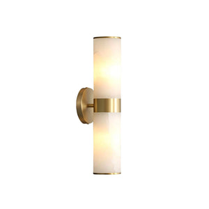 Crestmoor Alabaster Vanity Sconce - Zonesus