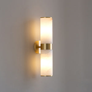 Crestmoor Alabaster Vanity Sconce - Zonesus
