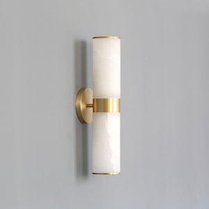 Crestmoor Alabaster Vanity Sconce - Zonesus