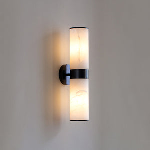 Crestmoor Alabaster Vanity Sconce - Zonesus