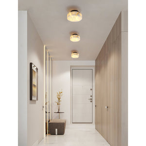 Cylindrical Alabaster Wall Lamp - Zonesus