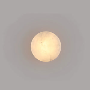 Cylindrical Alabaster Wall Lamp - Zonesus