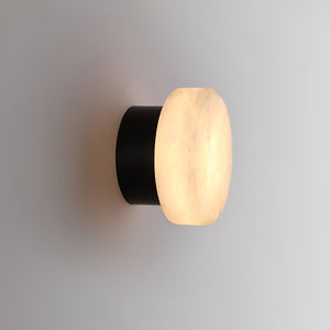 Cylindrical Alabaster Wall Lamp - Zonesus