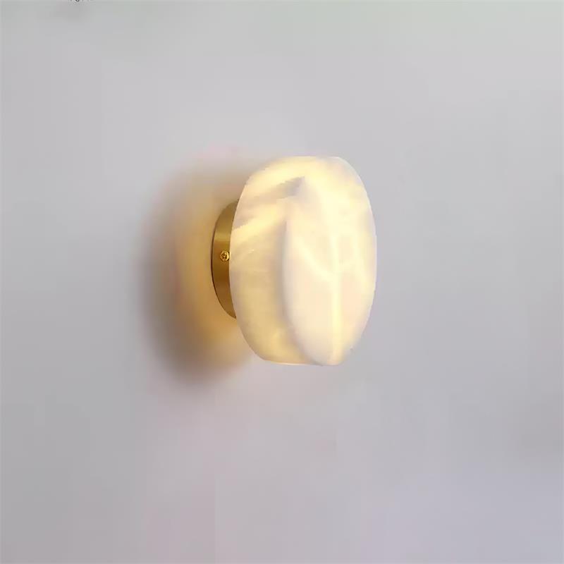 Cylindrical Alabaster Wall Lamp - Zonesus
