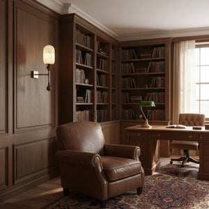 Dakota Alabaster Wall Sconce - Zonesus