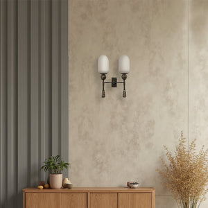 Dakota Alabaster Wall Sconce - Zonesus