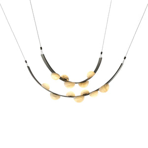 Alex Modern Dew Drops Alabaster Chandelier - Zonesus