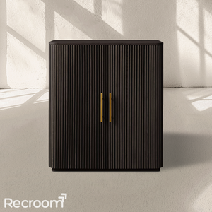 Finn Wood Bar Cabinet - Zonesus