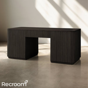 Finn Wood Executive Desk - Zonesus