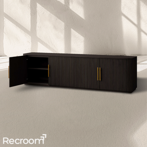 Finn Wood Media Console - Zonesus