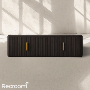 Finn Wood Media Console - Zonesus