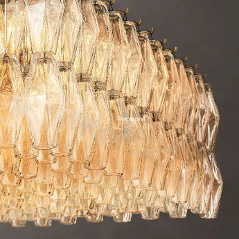 Chia Rectangular Chandelier 74" - Zonesus