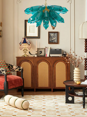 Emerald Crystal Chandelier - Zonesus