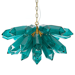 Emerald Crystal Chandelier - Zonesus