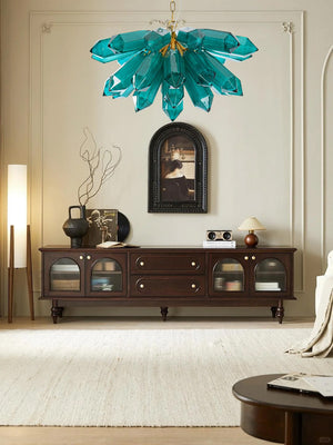 Emerald Crystal Chandelier - Zonesus