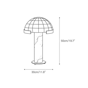Etoile Alabaster Table Lamp - Zonesus