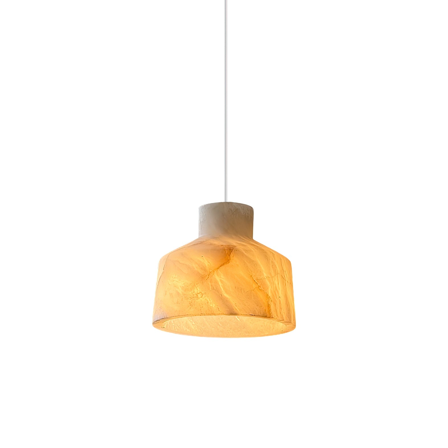 Etruscan Alabaster Pendant Lamp - Zonesus