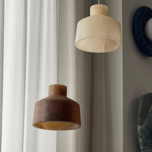 Etruscan Alabaster Pendant Lamp - Zonesus