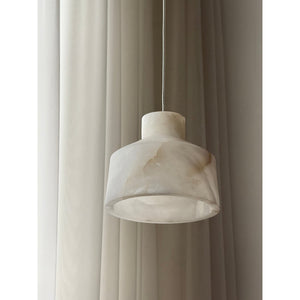 Etruscan Alabaster Pendant Lamp - Zonesus