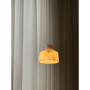 Etruscan Alabaster Pendant Lamp - Zonesus