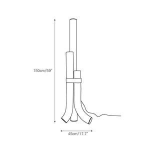Fantasy Alabaster Floor Lamp - Zonesus