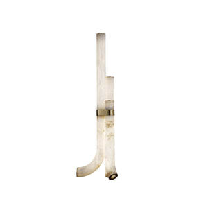 Fantasy Alabaster Floor Lamp - Zonesus