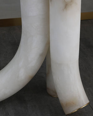 Fantasy Alabaster Floor Lamp - Zonesus