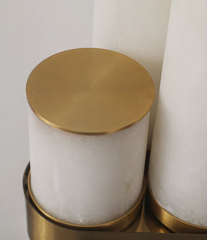 Fantasy Alabaster Floor Lamp - Zonesus