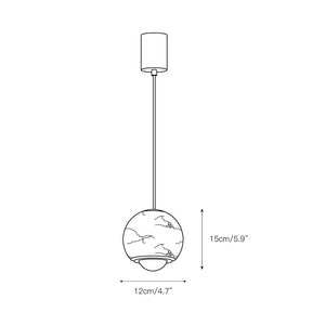 Ferox Alabaster Pendant Light - Zonesus