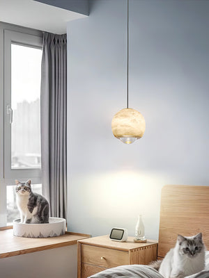 Ferox Alabaster Pendant Light - Zonesus
